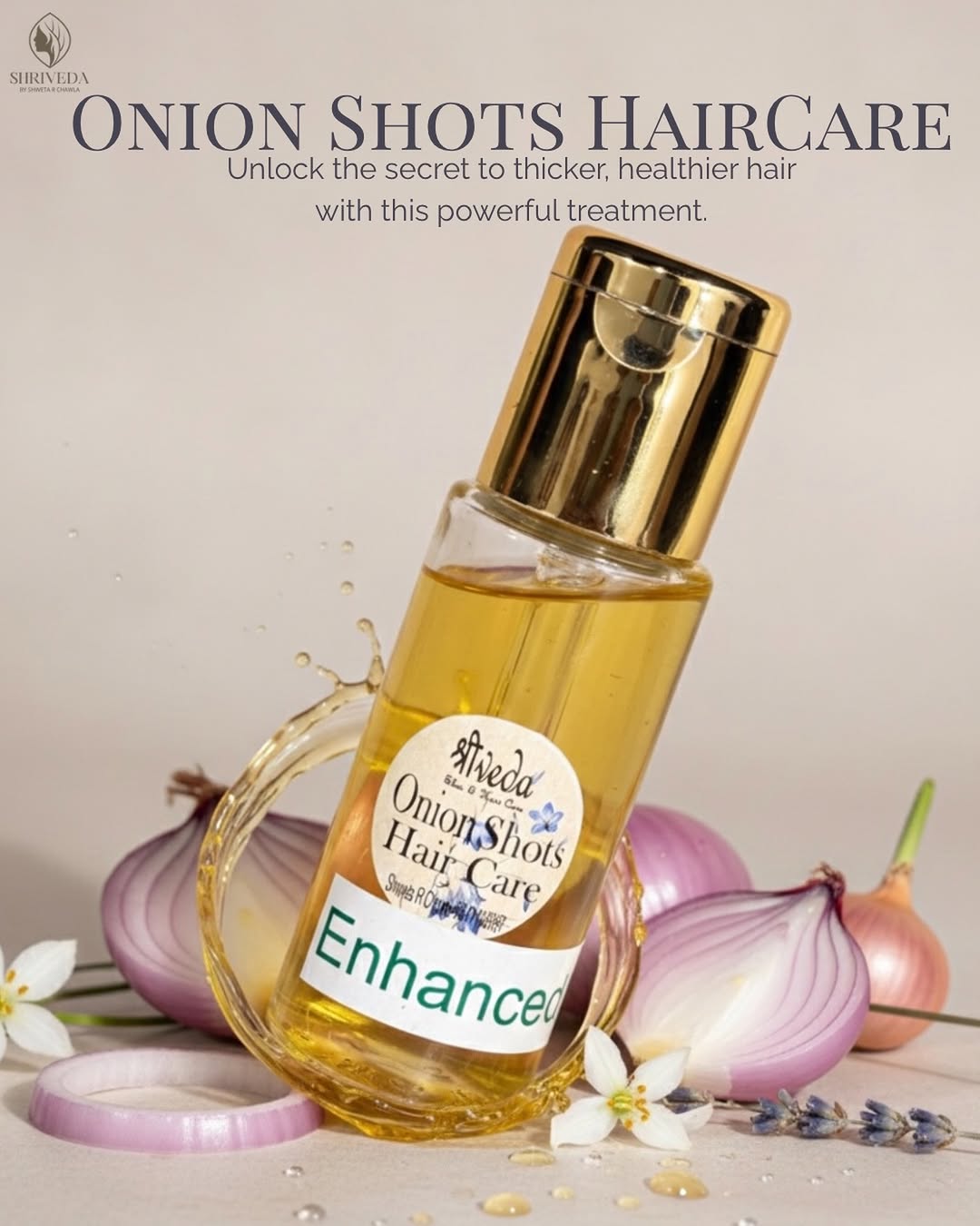 Onion Shots – Scalp Strengthening Hair Tonic