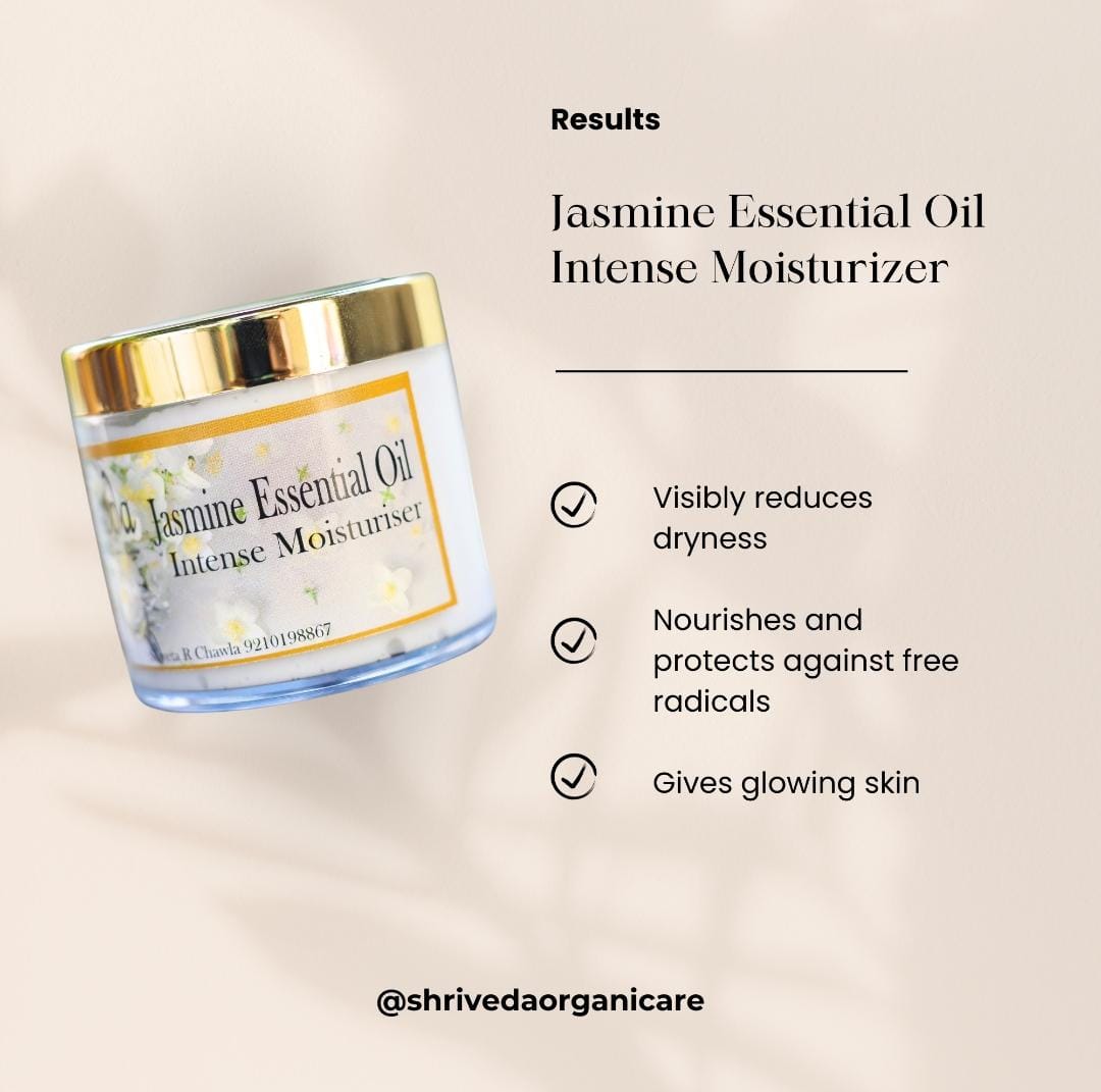 Jasmine Essential oil with INTENSE MOISTURIZER